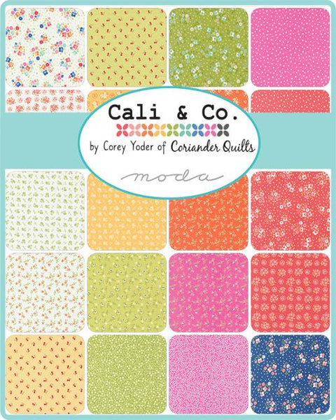 Cali Co Charm Pack by Corey Yoder of Coriander Quilts for Moda