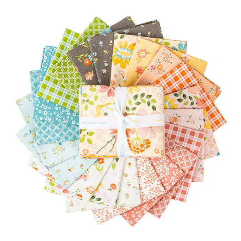 Spring's in Town Fat Quarter Bundle by Sandy Gervais for Riley Blake