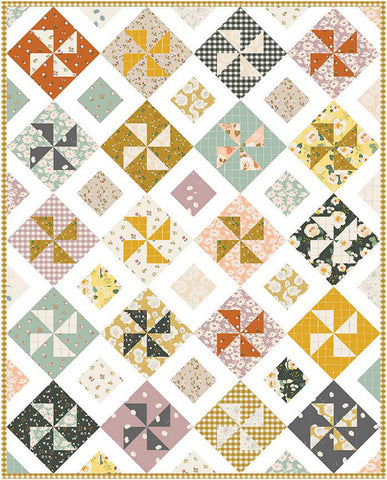 Spin Me Around Quilt Pattern by Minki Kim