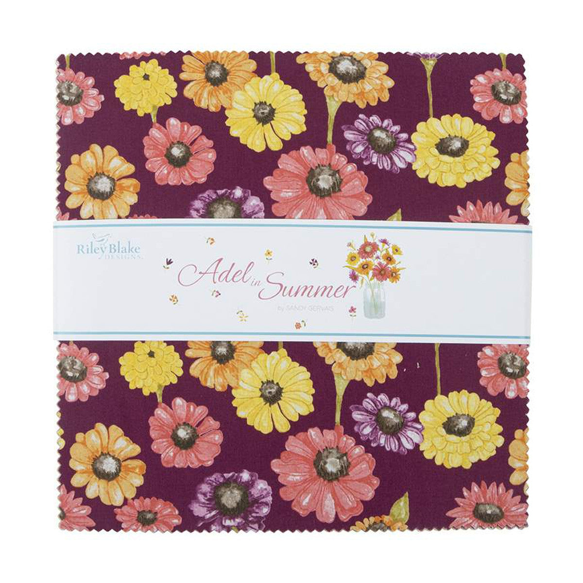 Adel in Summer 5" Stacker by Sandy Gervais for Riley Blake Designs