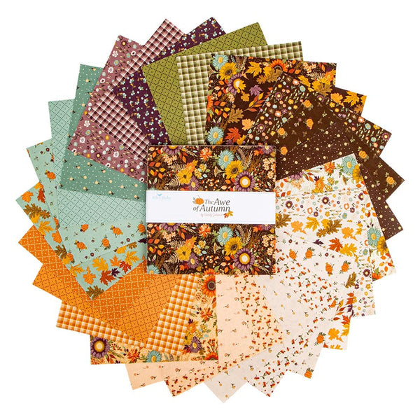 The Awe of Autumn 10" Stacker by Sandy Gervais for Riley Blake Designs