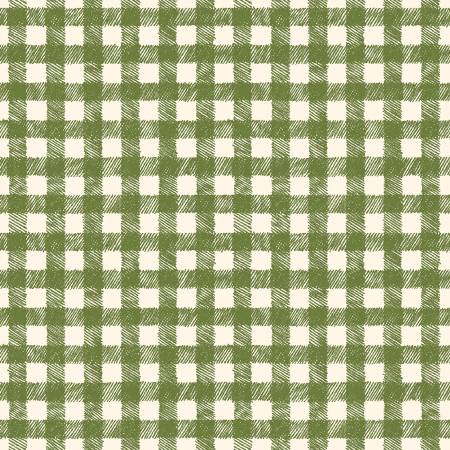 Homemade Holidays Green Woven Check by Kris Lammers for Maywood Studio