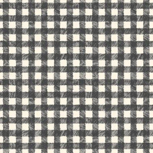 Homemade Holidays Grey Woven Check by Kris Lammers for Maywood Studio