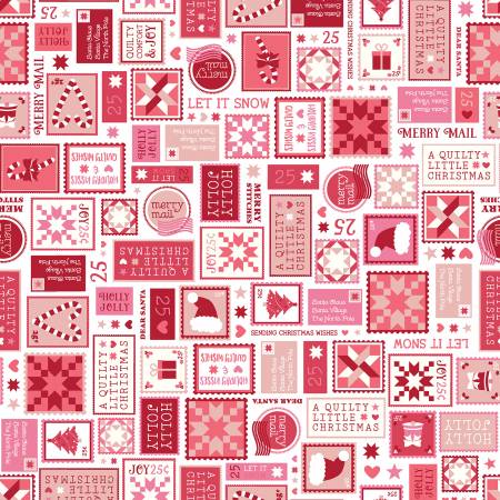 A Quilty Little Christmas Red Letters by Kimberbell for Maywood Studio