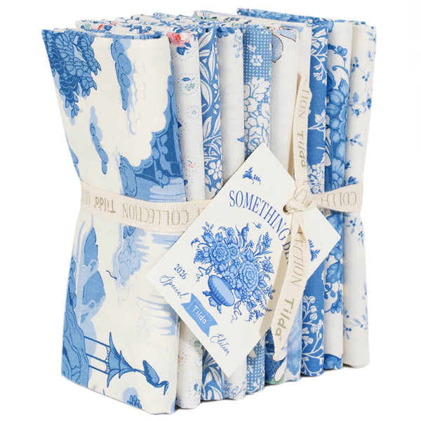 Something Blue Fat Quarter Bundle Light by Tilda