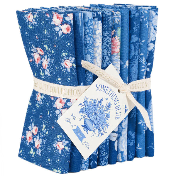 Something Blue Fat Quarter Bundle Dark by Tilda