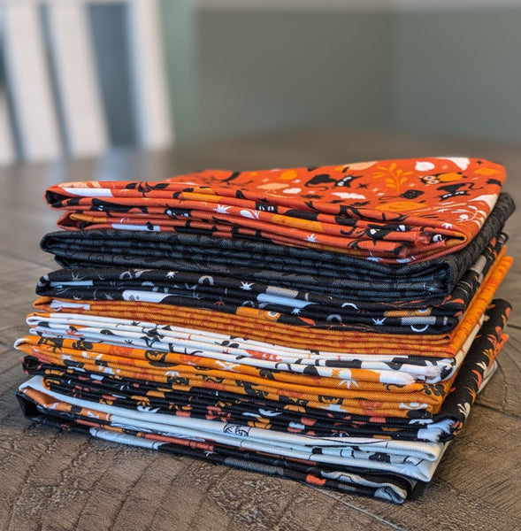 Pumpkins & Potions Fat Quarter Bundle by Kimberbell for Maywood Studio