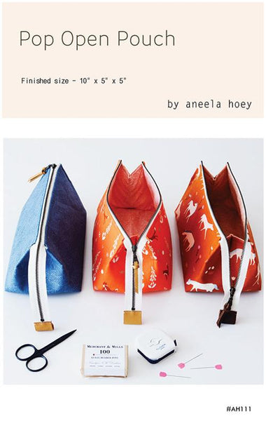 Pop Open Pouch by Aneela Hoey