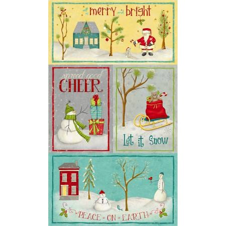 A Very Terri Christmas Fat Quarter Bundle by Terri Degenkolb for Windham