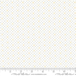 Eyelet Ivory Pumpkin by Fig Tree for Moda
