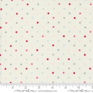 My Summer House Cream Dottie Dots by Bunny Hill Designs for Moda