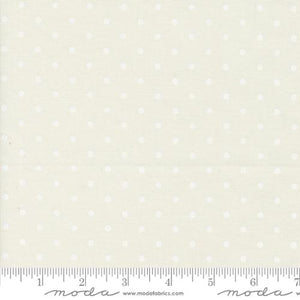 My Summer House Cream White Dottie Dots by Bunny Hill Designs for Moda