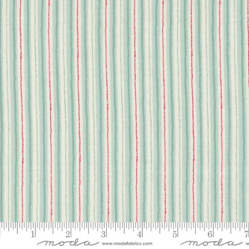 My Summer House Aqua Summer Stripes by Bunny Hill Designs for Moda