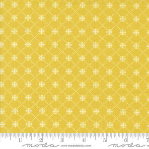 Portofino Citron Cobblestones Checks and Plaids by Fig Tree Co for Moda