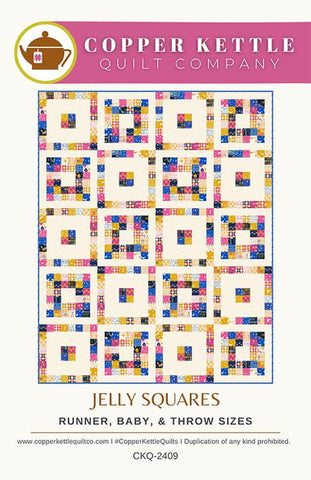 Jelly Squares quilt pattern by Copper Kettle Quilt Company