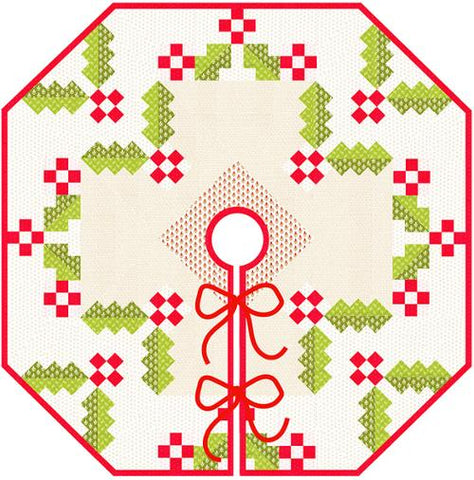 Holly Tree Skirt pattern by Fig Tree Quilts for Moda