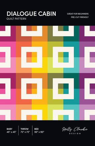 Dialogue Cabin pattern by Holly Clarke Design