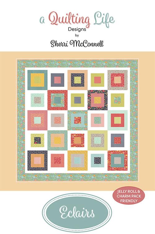 Eclairs pattern by Sherri McConnell of A Quilting Life for Moda