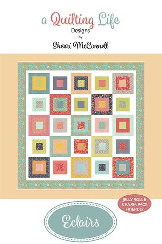 Eclairs pattern by Sherri McConnell of A Quilting Life for Moda