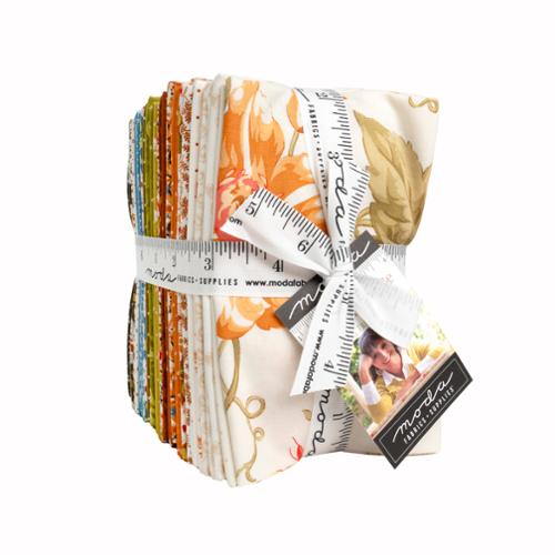 Butternut and Sage Fat Eighth bundle by Fig Tree Co for Moda