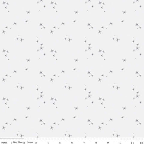 Little Witch Spider Dots Smoke by Jennifer Long of Sew A Story for Riley Blake Designs
