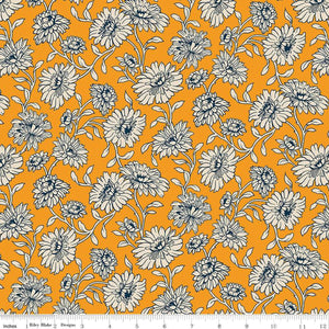 Cheddar at Twilight Main Cheddar by RBD Designers for Riley Blake Designs