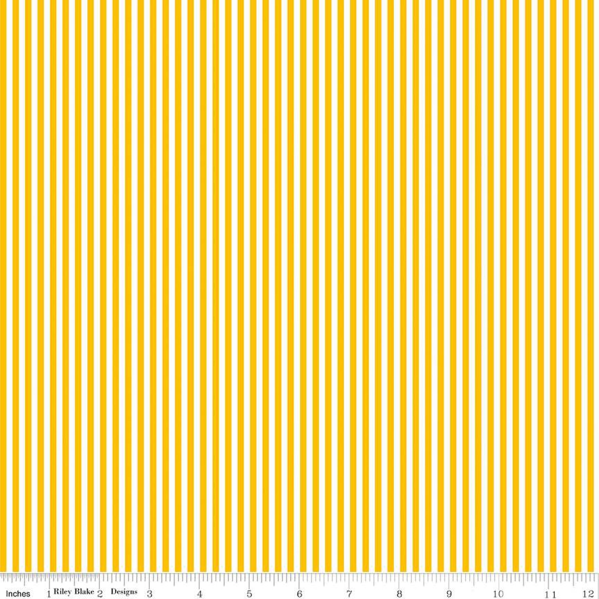 1/8" Stripe Mustard Yellow by RBD designers for Riley Blake Designs