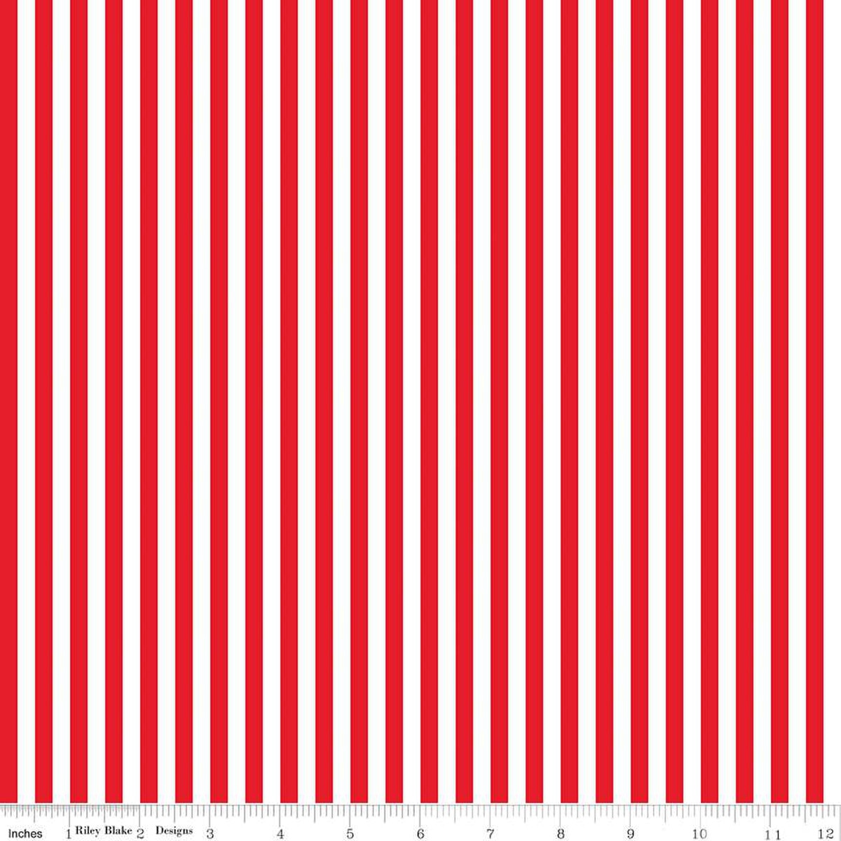 Stripe Red fabric Riley Blake Design