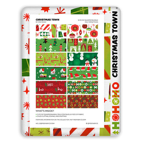 Christmas Town Flat Fat Stack by Paintbrush Studios