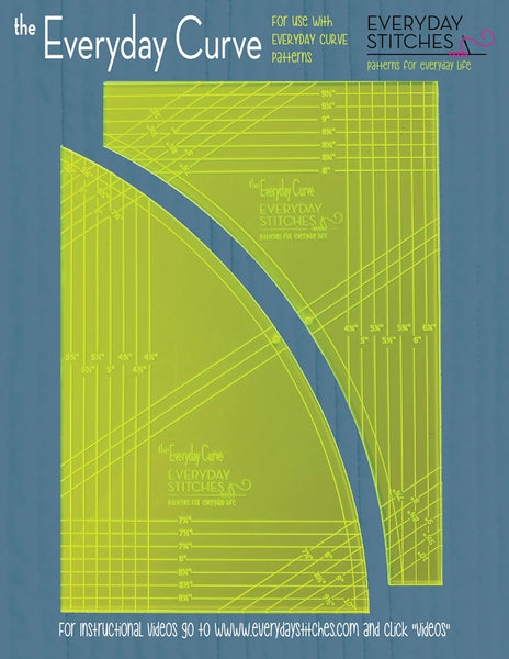 Everyday Curve Template Set by Everyday Stitches