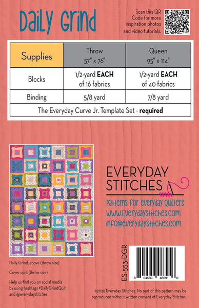 Daily Grind pattern by Everyday Stitches