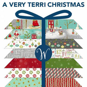 A Very Terri Christmas Fat Quarter Bundle by Terri Degenkolb for Windham