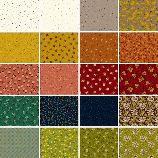 Flower Pot Prints 10in Squares by Kim Diehl for Henry Glass