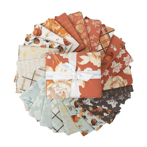 Shades of Autumn Fat Quarter Bundle by My Mind's Eye for Riley Blake