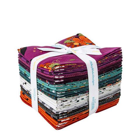 Little Witch Fat Quarter Bundle by Jennifer Long of Sew A Story for Riley Blake Designs