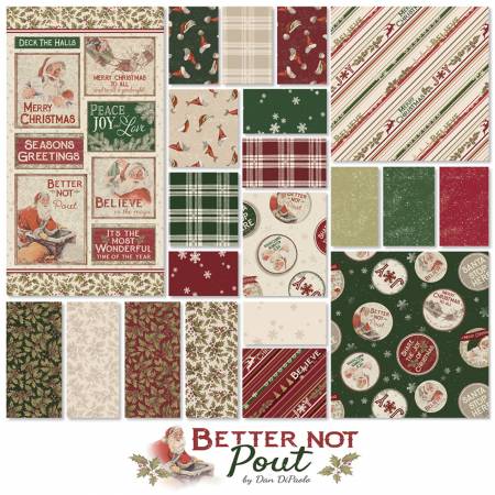 Better Not Pout Fat Eighth Bundle by Dan DiPaolo for Clothworks