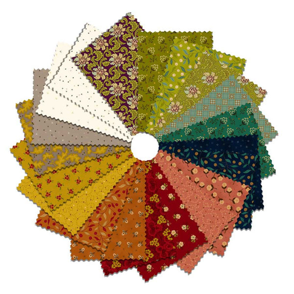 Flower Pot Prints 10in Squares by Kim Diehl for Henry Glass