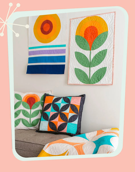 Retro Curved Pieced Quilts book by Erin Grogan