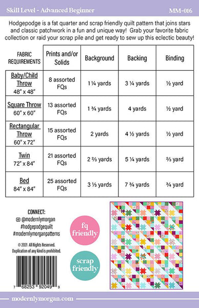 Hodgepodge pattern by Modernly Morgan