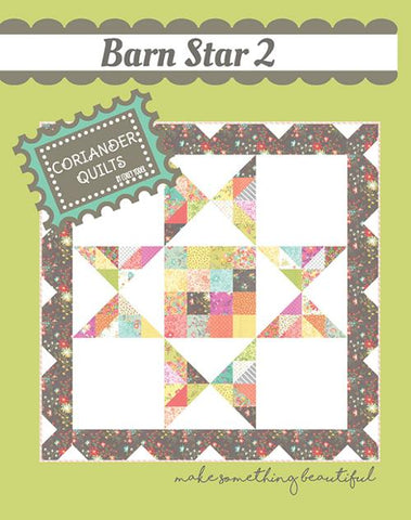 Barn Star 2 pattern by Corey Yoder for Coriander Quilts