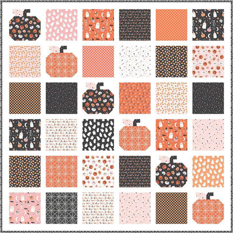Primrose Cottage Quilts Pumpkin Patch Quilt Pattern by Primrose Cottage Quilts