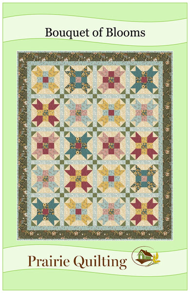 Bouquet of Blooms Quilt Pattern by Prairie Quilting