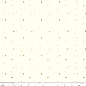 Sparkler Vintage White Sparkle by Melissa Mortenson for Riley Blake Designs