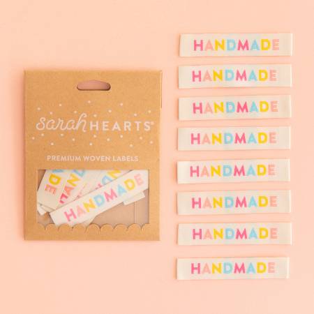 Colorful Handmade Label by Sarah Hearts