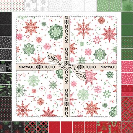 Christmas Nights 10in Squares by Monique Jacobs for Maywood