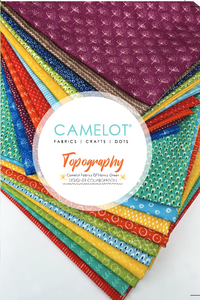 Topography 2 1/2 in precut strips by Camelot Fabrics