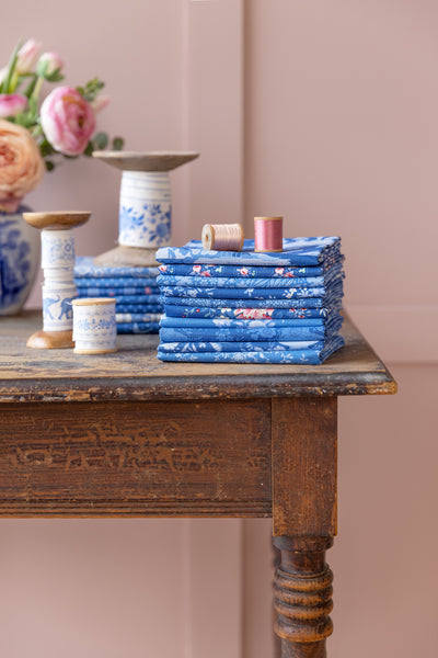 Something Blue Fat Quarter Bundle Dark by Tilda