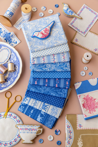 Something Blue Blenders Fat Quarter Bundle by Tilda
