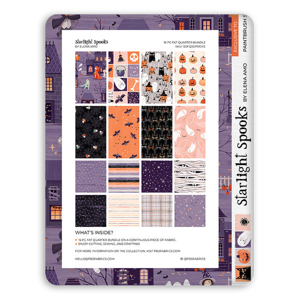 Starlight Spooks Flat Fat Stack 16 PC by Paintbrush Studios