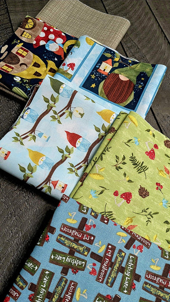 You Light My Way Gnome half yard bundle